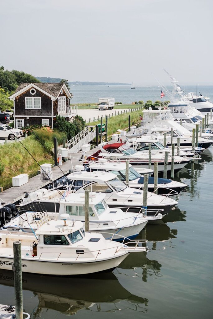 Peconic Bay marina