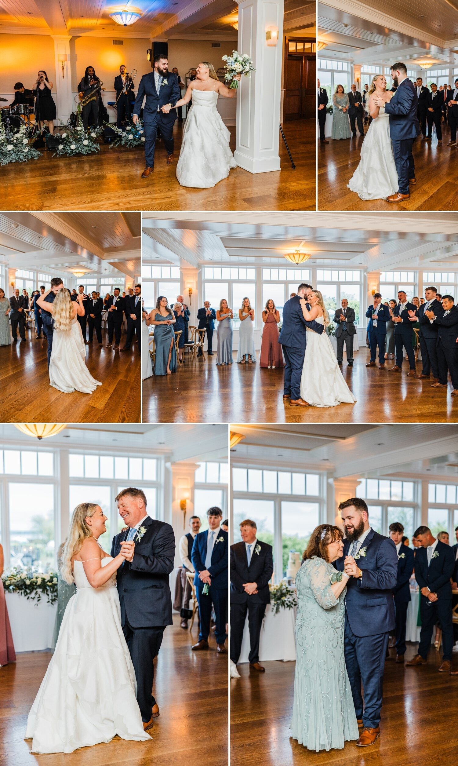 Peconic Bay Yacht Club wedding reception.