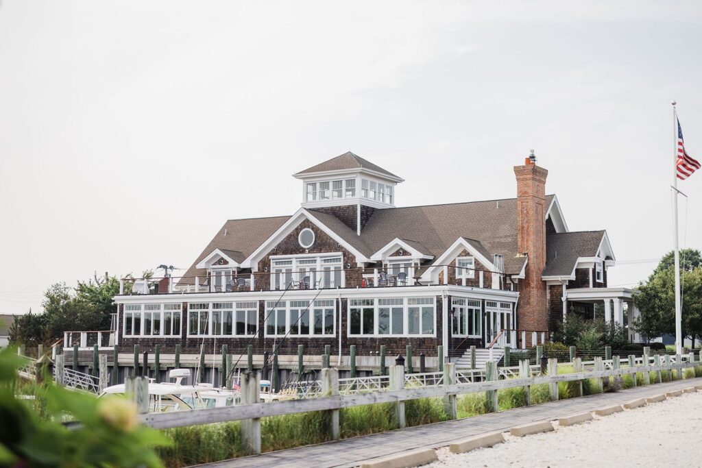 Exterior of Peconic Bay Yacht Club